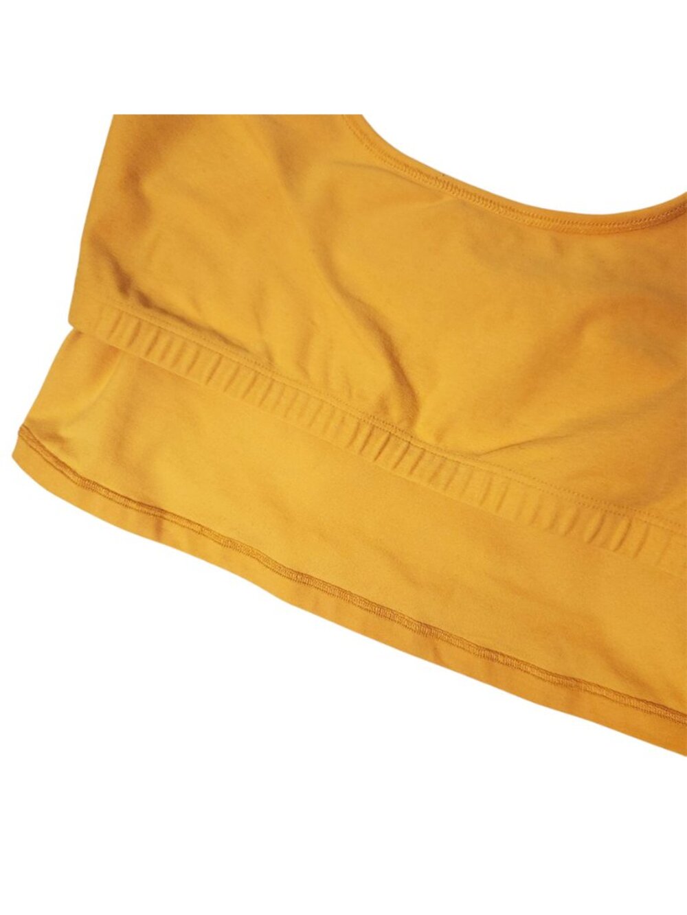 Beyond Yoga Yellow Well Rounded Cropped Halter Tank Top Size Large - Picture 6 of 11